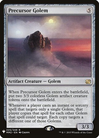 Precursor Golem Mystery Booster Promo Mystery Booster Singles Precursor Golem Mystery Booster Promo Mystery Booster Singles