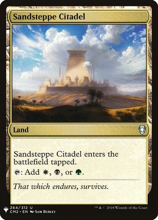 Sandsteppe Citadel Mystery Booster Promo Sandsteppe Citadel Mystery Booster Promo