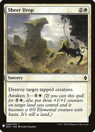 Sheer Drop Mystery Booster Promo Mystery Booster Singles Sheer Drop Mystery Booster Promo Mystery Booster Singles