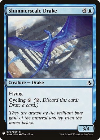 Shimmerscale Drake Mystery Booster Promo Mystery Booster Singles Shimmerscale Drake Mystery Booster Promo Mystery Booster Singles