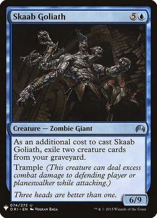 Skaab Goliath Mystery Booster Promo Mystery Booster Singles Skaab Goliath Mystery Booster Promo Mystery Booster Singles