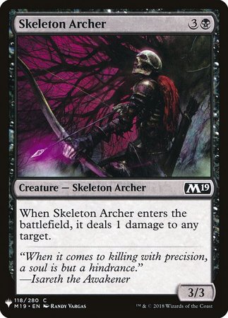 Skeleton Archer Mystery Booster Promo Mystery Booster Singles Skeleton Archer Mystery Booster Promo Mystery Booster Singles