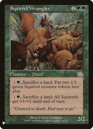 Squirrel Wrangler Mystery Booster Promo Squirrel Wrangler Mystery Booster Promo