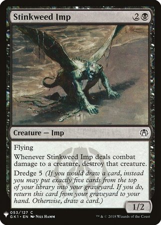 Stinkweed Imp Mystery Booster Promo Mystery Booster Singles Stinkweed Imp Mystery Booster Promo Mystery Booster Singles