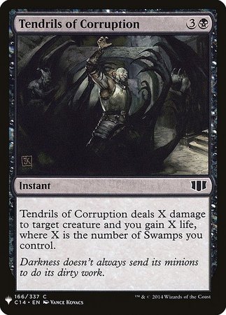 Tendrils of Corruption Mystery Booster Promo Mystery Booster Singles Tendrils of Corruption Mystery Booster Promo Mystery Booster Singles