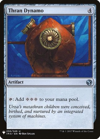 Thran Dynamo Mystery Booster Promo Mystery Booster Singles Thran Dynamo Mystery Booster Promo Mystery Booster Singles