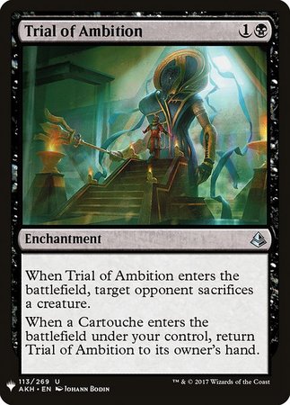 Trial of Ambition Mystery Booster Promo Mystery Booster Singles Trial of Ambition Mystery Booster Promo Mystery Booster Singles