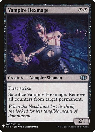 Vampire Hexmage Mystery Booster Promo Mystery Booster Singles Vampire Hexmage Mystery Booster Promo Mystery Booster Singles
