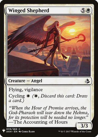 Winged Shepherd Mystery Booster Promo Mystery Booster Singles Winged Shepherd Mystery Booster Promo Mystery Booster Singles