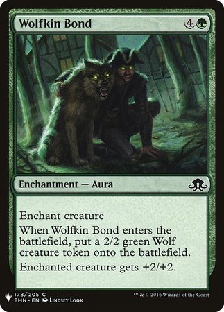 Wolfkin Bond Mystery Booster Promo Mystery Booster Singles Wolfkin Bond Mystery Booster Promo Mystery Booster Singles