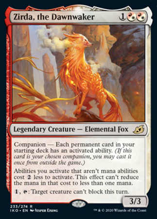 Zirda the Dawnwaker 233 274 Ikoria Lair of Behemoths Singles Zirda the Dawnwaker 233 274 Ikoria Lair of Behemoths Singles
