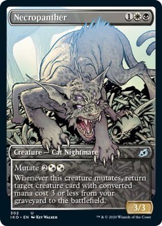 Necropanther 302 Ikoria Lair Of Behemoths Magic Trollandtoad