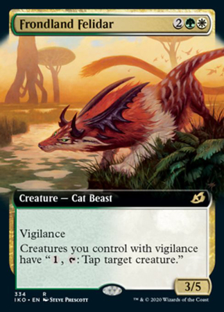 Frondland Felidar 334 Extended Art Ikoria Lair of Behemoths Singles Frondland Felidar 334 Extended Art Ikoria Lair of Behemoths Singles