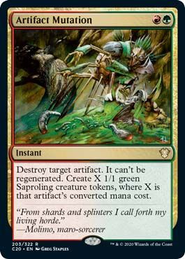 Artifact Mutation 203 322 Commander 2020 Singles Artifact Mutation 203 322 Commander 2020 Singles