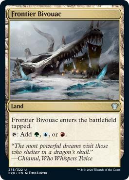 Frontier Bivouac 275 322 Commander 2020 Singles Frontier Bivouac 275 322 Commander 2020 Singles