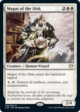 Magus of the Disk 094 322 Commander 2020 Singles Magus of the Disk 094 322 Commander 2020 Singles