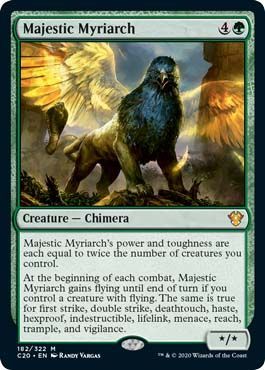 Majestic Myriarch 182 322 Commander 2020 Singles Majestic Myriarch 182 322 Commander 2020 Singles
