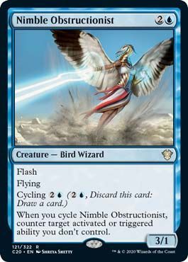 Nimble Obstructionist 121 322 Commander 2020 Singles Nimble Obstructionist 121 322 Commander 2020 Singles