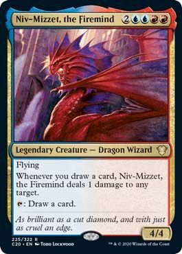 Niv Mizzet the Firemind 225 322 Commander 2020 Singles Niv Mizzet the Firemind 225 322 Commander 2020 Singles