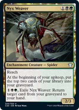 Nyx Weaver 226 322 Commander 2020 Singles Nyx Weaver 226 322 Commander 2020 Singles