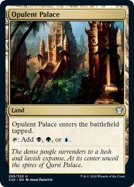 Opulent Palace 295 322 Commander 2020 Singles Opulent Palace 295 322 Commander 2020 Singles