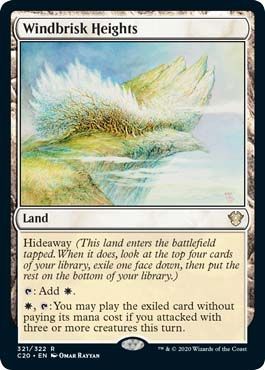 Windbrisk Heights 321 322 Commander 2020 Singles Windbrisk Heights 321 322 Commander 2020 Singles
