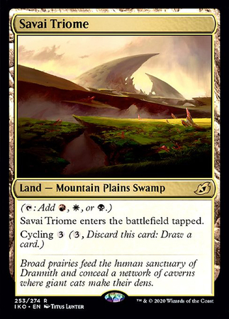 Savai Triome 253 274 Ikoria Lair of Behemoths Singles Savai Triome 253 274 Ikoria Lair of Behemoths Singles