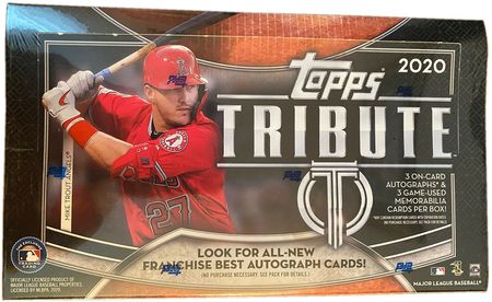 2020 Topps Tribute Baseball Hobby Box Topps 08682 Baseball Trading Card Sealed Product 2020 Topps Tribute Baseball Hobby Box Topps 08682 Baseball Trading Card Sealed Product