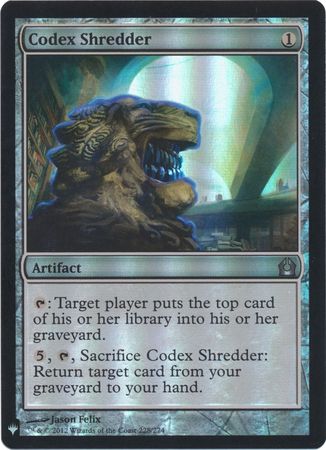 Codex Shredder - Mystery Booster - Magic | TrollAndToad