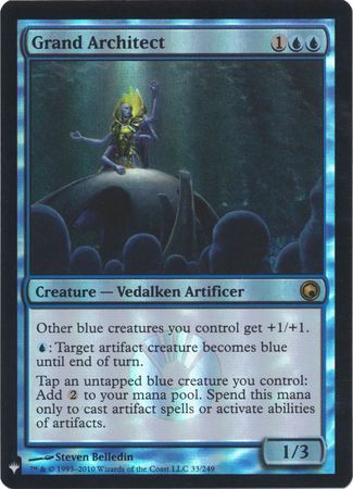 Grand Architect Foil Mystery Booster Mystery Booster Singles Grand Architect Foil Mystery Booster Mystery Booster Singles