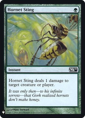Hornet Sting Foil Mystery Booster Mystery Booster Singles Hornet Sting Foil Mystery Booster Mystery Booster Singles
