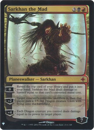 Sarkhan the Mad Foil Mystery Booster Mystery Booster Singles Sarkhan the Mad Foil Mystery Booster Mystery Booster Singles