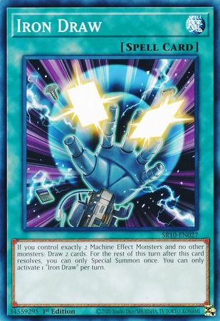Iron Draw SR10 EN027 Common 1st Edition Iron Draw SR10 EN027 Common 1st Edition