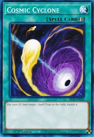 Cosmic Cyclone SR10 EN032 Common 1st Edition Cosmic Cyclone SR10 EN032 Common 1st Edition