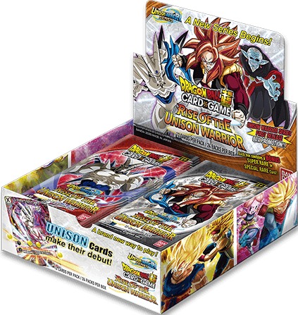 Dragon Ball Super UW Series 1 Rise of the Unison Warrior Booster Box Bandai Dragon Ball Super Sealed Product Dragon Ball Super UW Series 1 Rise of the Unison Warrior Booster Box Bandai Dragon Ball Super Sealed Product
