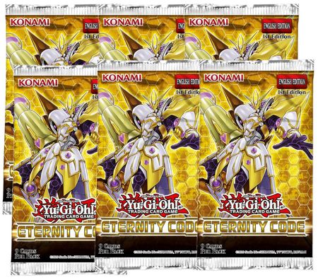 Eternity Code 6 Booster Pack Lot Yugioh Eternity Code 6 Booster Pack Lot Yugioh