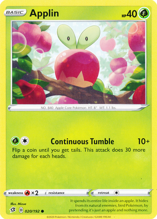 Applin 020 192 Common Applin 020 192 Common