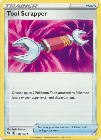 Gold Card Tool Scrapper 208/192 Pokemon Rebel Clash Set Secret Rare 