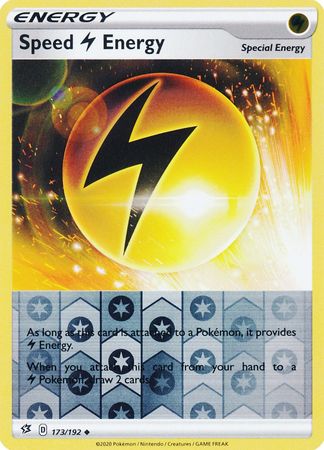 Pokemon Rebel Clash Speed L Energy 173/192 Special Energy Card Near Mint 