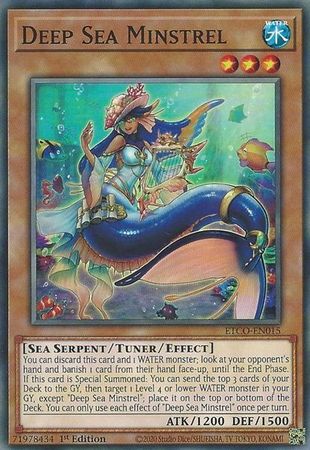 Deep Sea Minstrel ETCO EN015 Common 1st Edition Eternity Code 1st Edition Singles Deep Sea Minstrel ETCO EN015 Common 1st Edition Eternity Code 1st Edition Singles