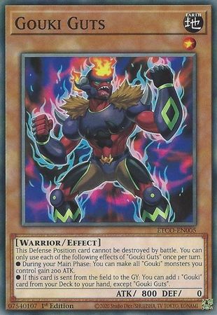 Gouki Guts ETCO EN005 Common 1st Edition Eternity Code 1st Edition Singles Gouki Guts ETCO EN005 Common 1st Edition Eternity Code 1st Edition Singles