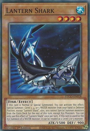 Lantern Shark ETCO EN018 Common 1st Edition Lantern Shark ETCO EN018 Common 1st Edition