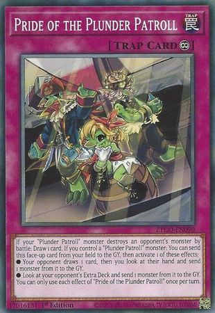 Pride of the Plunder Patroll ETCO EN090 Common 1st Edition Eternity Code 1st Edition Singles Pride of the Plunder Patroll ETCO EN090 Common 1st Edition Eternity Code 1st Edition Singles