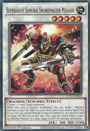 Superheavy Samurai Swordmaster Musashi ETCO EN099 Common 1st Edition Eternity Code 1st Edition Singles Superheavy Samurai Swordmaster Musashi ETCO EN099 Common 1st Edition Eternity Code 1st Edition Singles