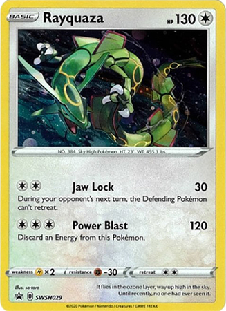 Rayquaza - Promo Pokemon Card of the Day 