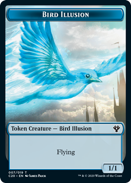 Bird Illusion Token 007 019 C20 Bird Illusion Token 007 019 C20