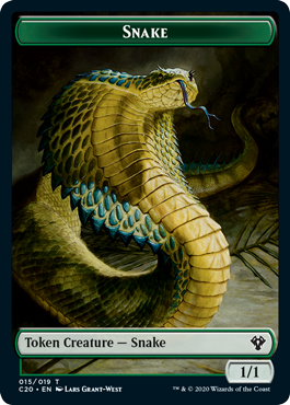 Snake Token 015 019 C20 Snake Token 015 019 C20