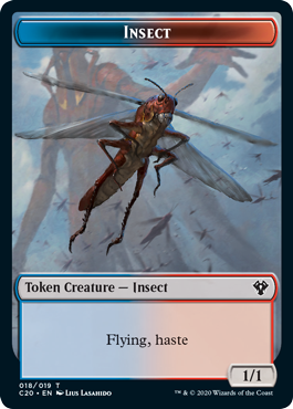 Insect Token 018 019 C20 Commander 2020 Singles Insect Token 018 019 C20 Commander 2020 Singles