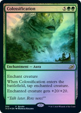 Colossification 364 Bundle Foil Promo Magic The Gathering Promo Cards Colossification 364 Bundle Foil Promo Magic The Gathering Promo Cards