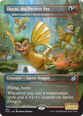 Dorat the Perfect Pet Sprite Dragon 382 Non Foil 